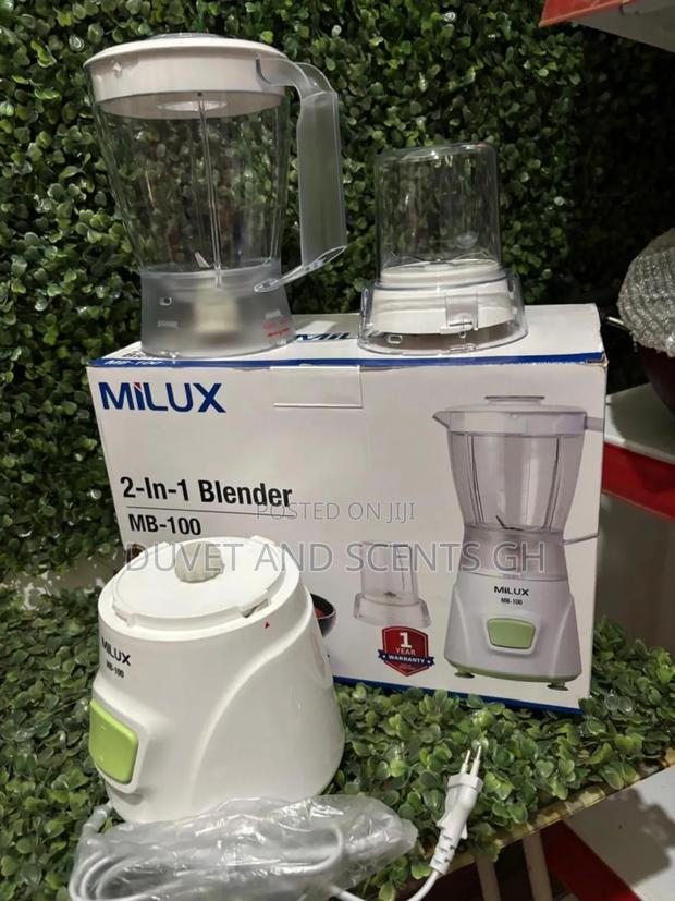 Milux 2 in 1 Blender