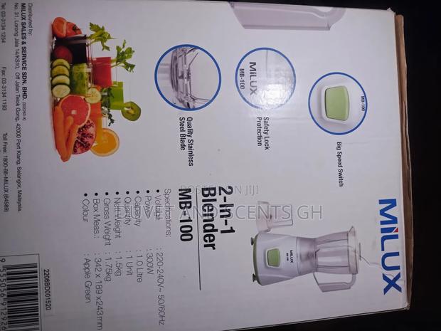 Milux 2 in 1 Blender photo 4
