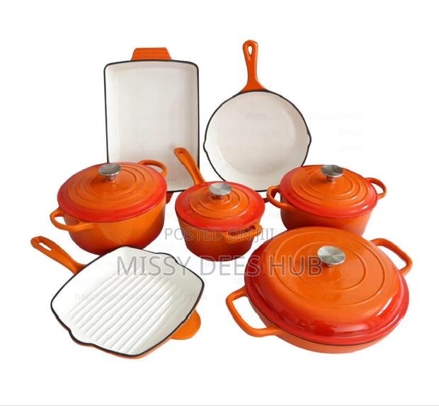 11pcs Cast Iron Pots From Healthy Living photo 11
