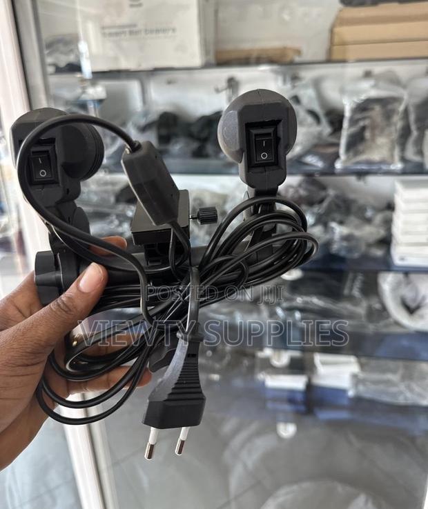 E27 Double Light Socket With Swivel Mount for Photography Studio photo 2