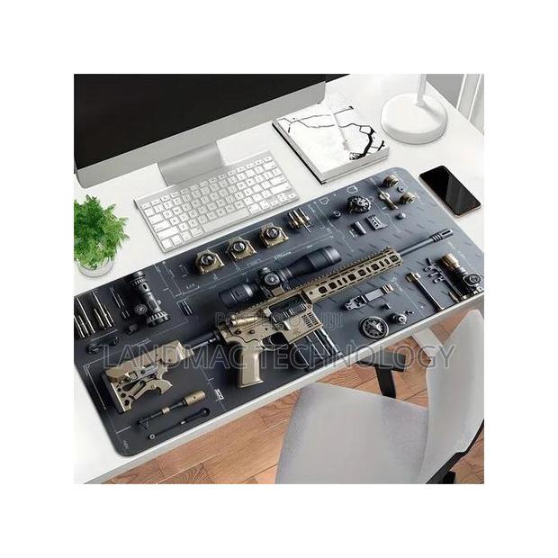 Gaming Gun Parts Assembly Large Mouse Pad Xxl Desk Mat photo 2