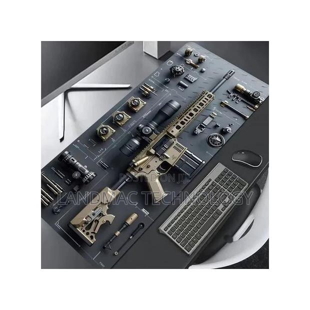 Gaming Gun Parts Assembly Large Mouse Pad Xxl Desk Mat photo 3