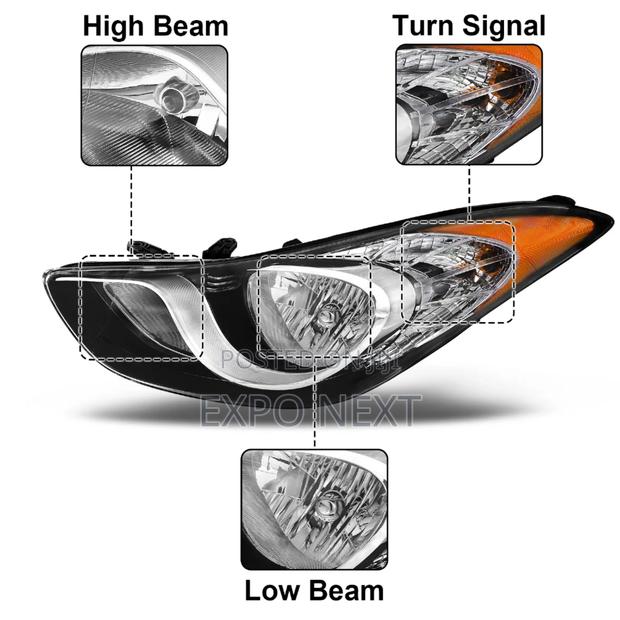 Hyundai Elantra 2011-2013 Headlights photo 4