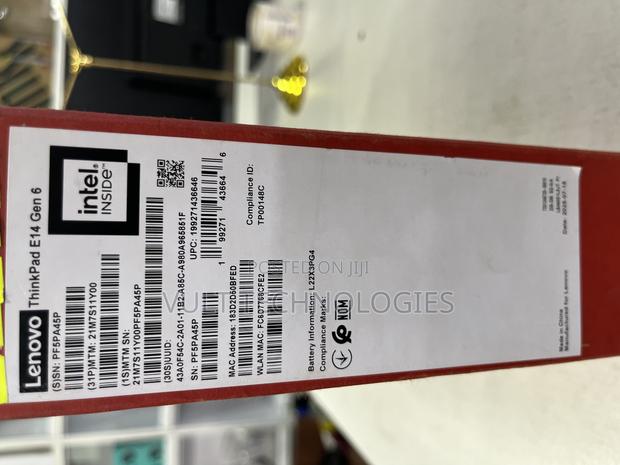 New Laptop Lenovo ThinkPad E14 Gen 6 8GB Intel Core Ultra 5 SSD 512GB photo 3