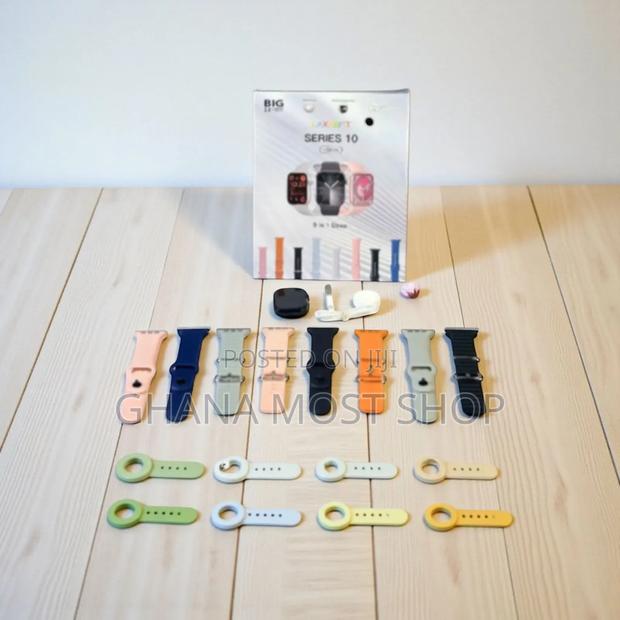 Laxasfit Series 10 Smart Watch With 8 Straps(527686) photo 2