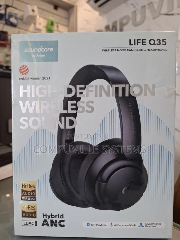Soundcore by Anker Life Q35 Wireless Noise Cancelling Headphones