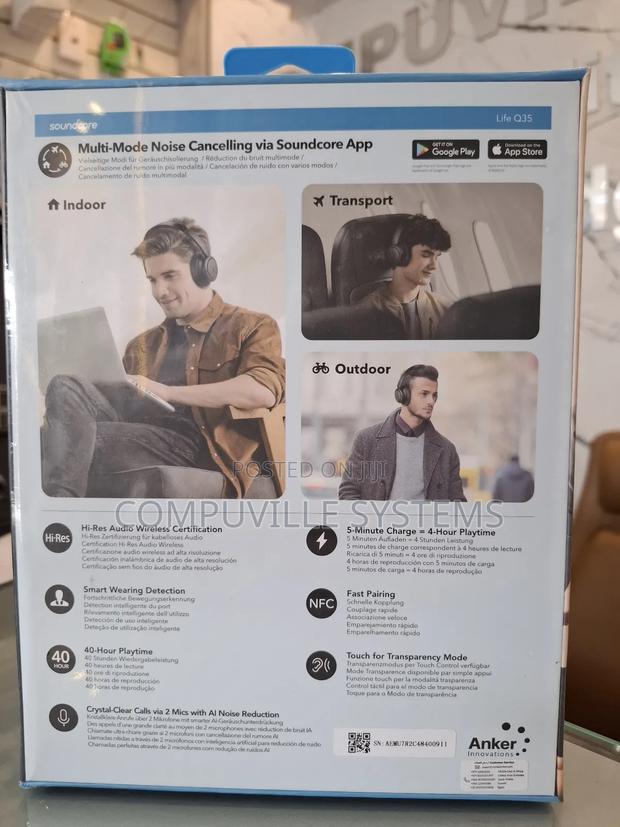 Soundcore by Anker Life Q35 Wireless Noise Cancelling Headphones photo 2