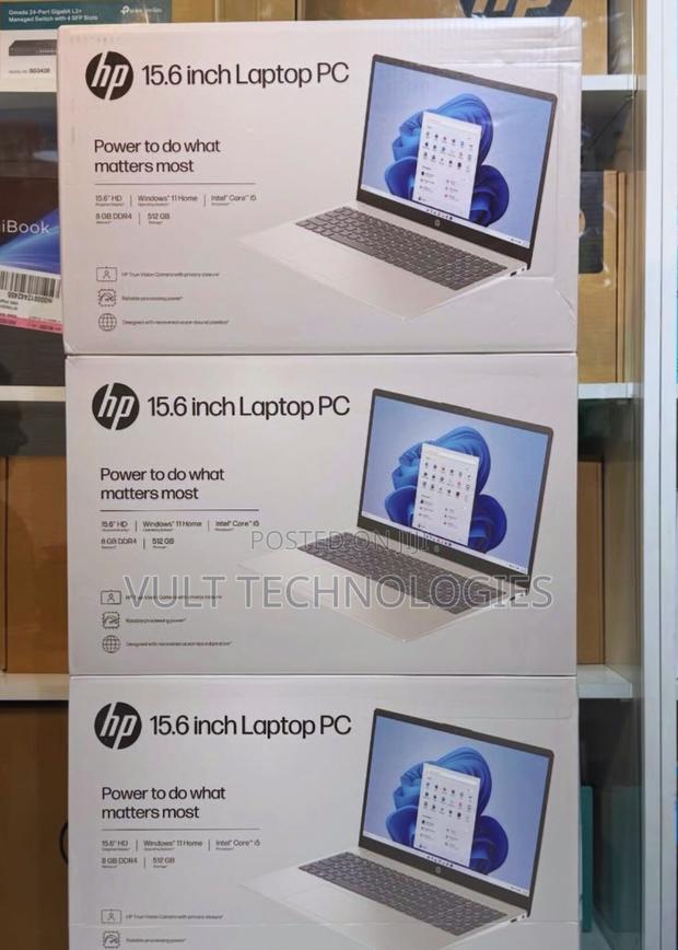 New Laptop HP 15 8GB Intel Core I5 SSD 512GB