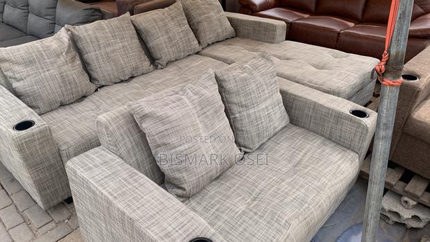 A Complete L Shape With a Comfortable Pillows · Photo 3