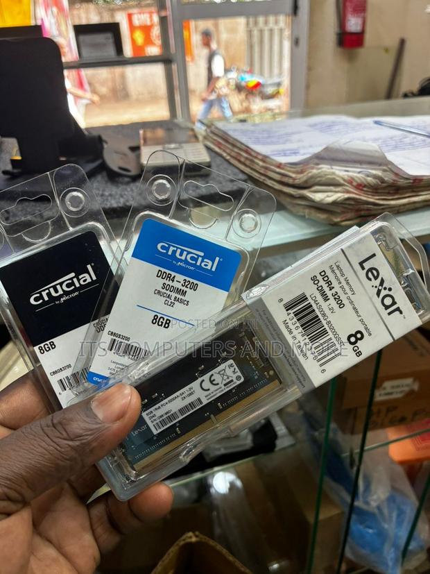 8gb Pc4/Ddr4 3200 Laptop Ram(Crucial And Lexar) photo 2