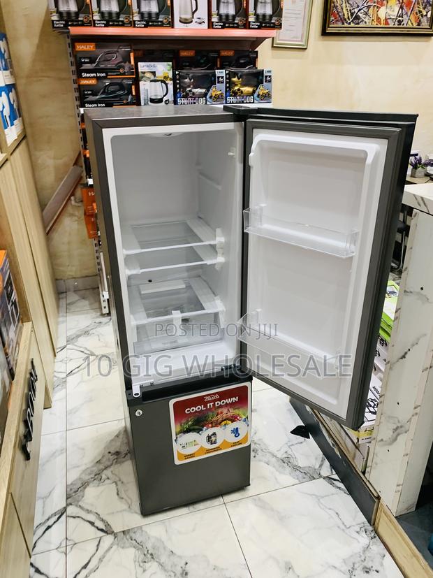 Get a New Zara 240bf Double Door Fridge Bottom Freezer