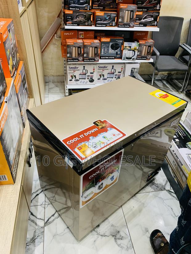 Newly Sealed in Box 238l Chest Single Door Freezer Zara Gold