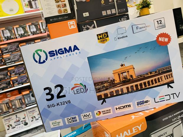 Ultra Slim Sleek 32” Led Hd And Fhd Sig-k32v6 Sigma Tv