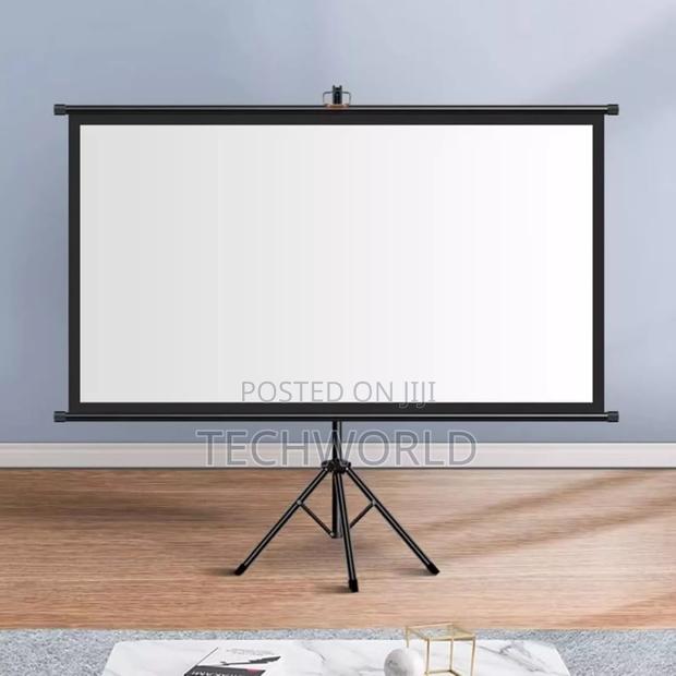 200cm X 200cm Tripod Projector Screen photo 2