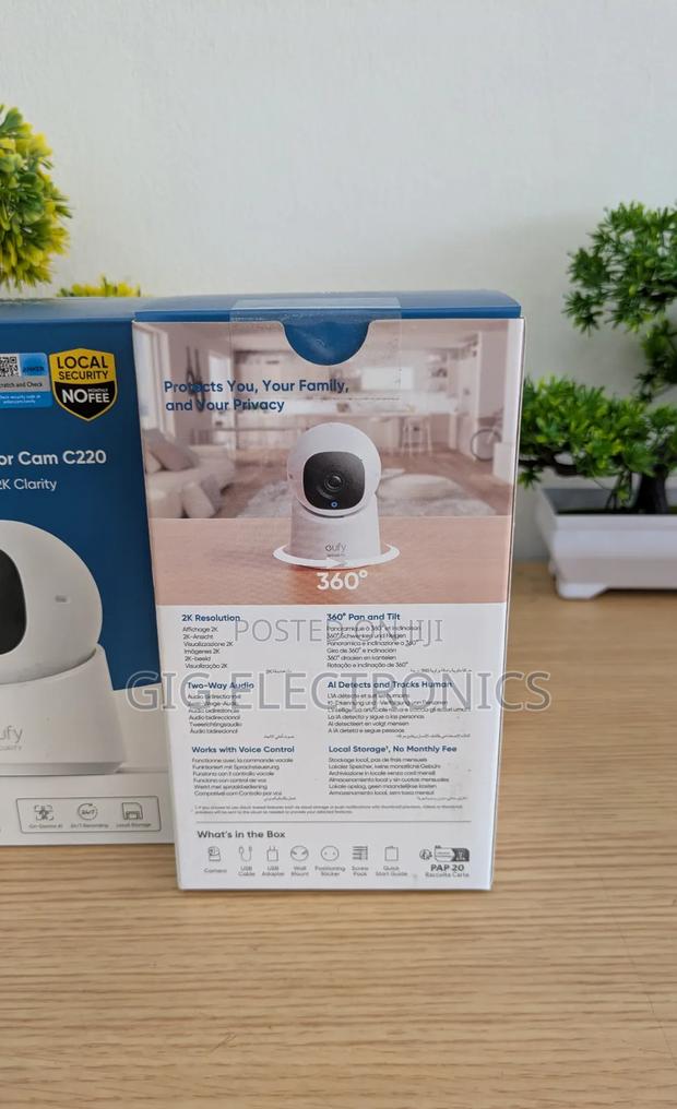 Eufy Security C220 Indoor Pan Tilt Camera photo 3