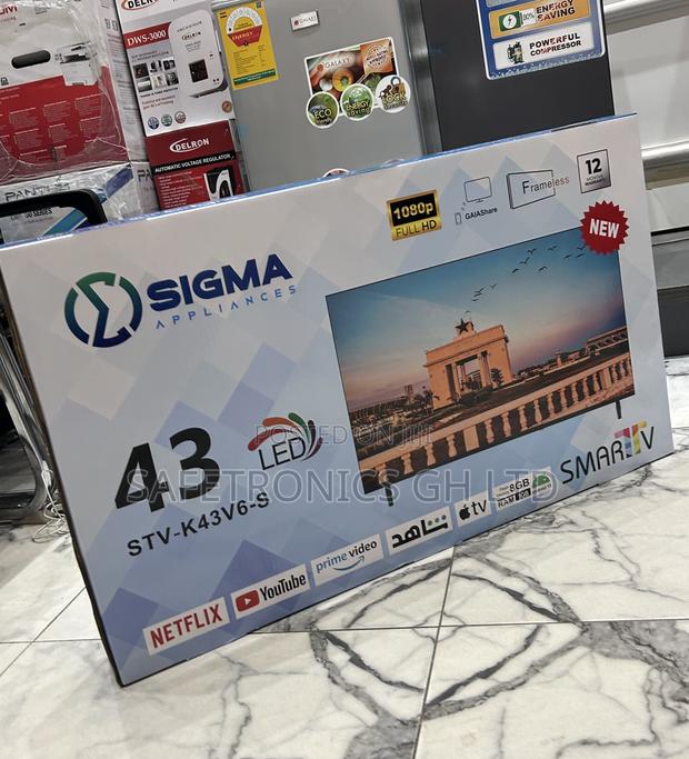 Durable Best 43” Smart Full Hd Led Android Sigma Sig-K43v6-S Tv · Photo 4