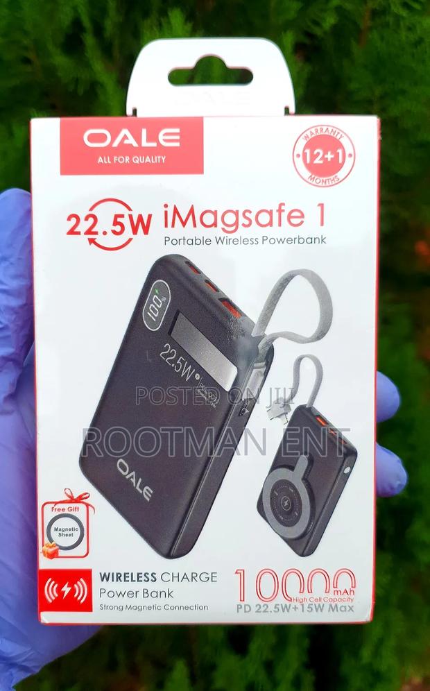 2025 Imagsafe 10,000mah Powerbank With Phone Holder photo 2