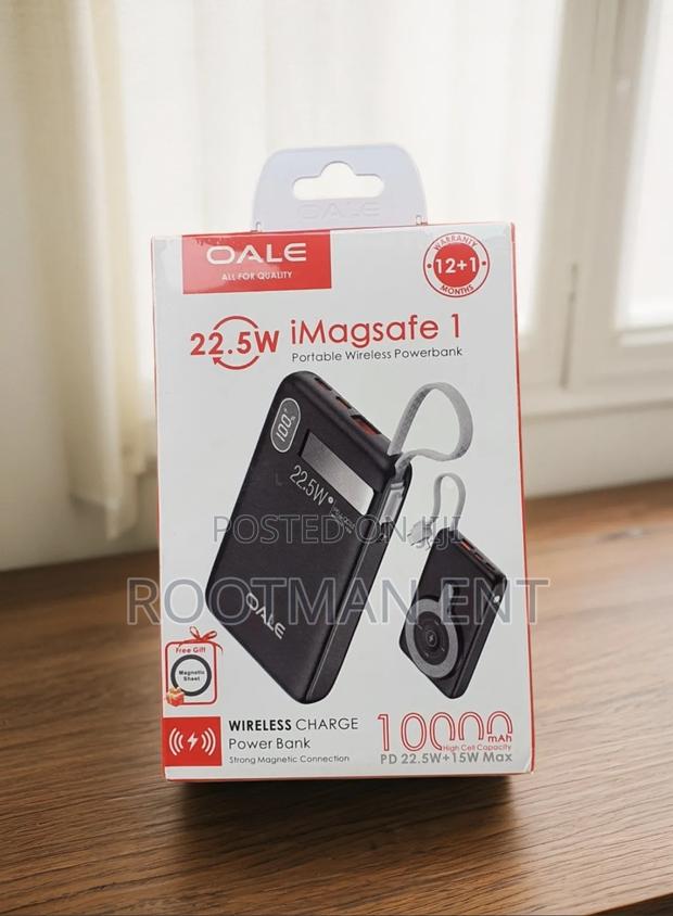2025 Imagsafe 10,000mah Powerbank With Phone Holder