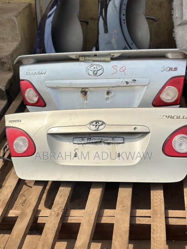 Toyota Corolla 205-2010 Boot/Tailgate