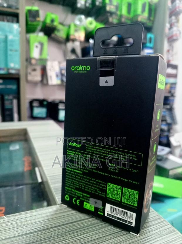 Oraimo 20w Gan Faster Charger Type C to Type C photo 2