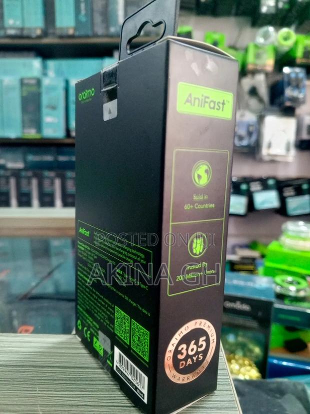 Oraimo 20w Gan Faster Charger Type C to Type C photo 3