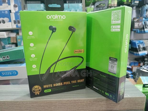 Oraimo Necklace 5 Oeb-611with Active Noise Cancellation Anc photo 2