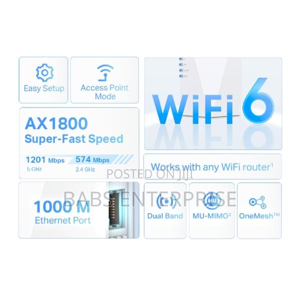 Tp-link Re600x Ax1800 Wi-fi 6 Range Extender photo 3