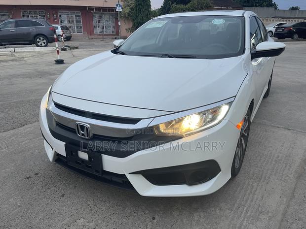 Honda Civic EX-L Sedan 2018 White