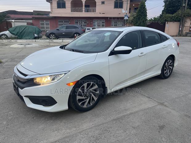 Honda Civic EX-L Sedan 2018 White