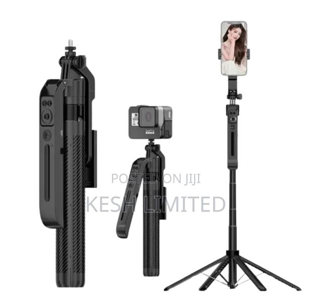 C12 Selfie Stick Tripod With Auto Face Tracking 1.8m
