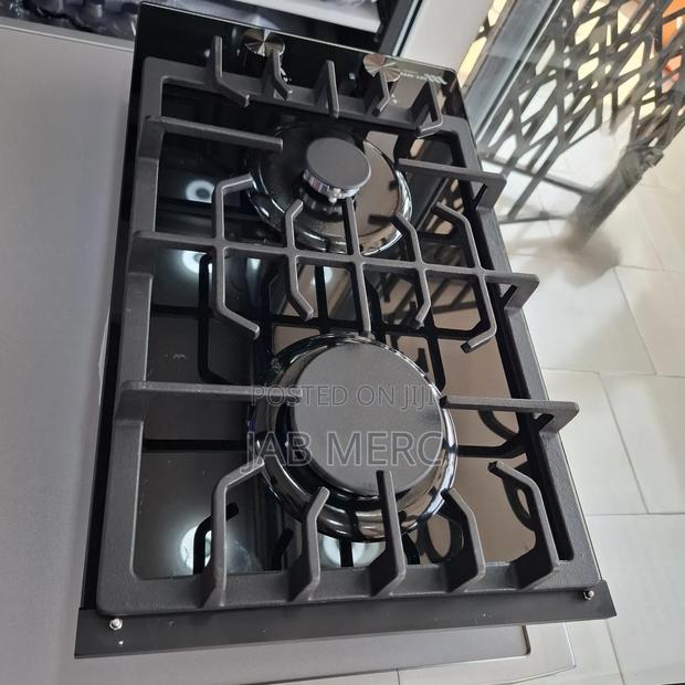 30cm Gas Hob 2 Burners Automatic Ignition Glass Top photo 2