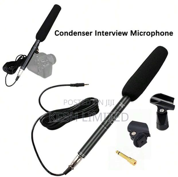 Bestshoot Condenser Interview Microphone Photography Shotgun Mic photo 2