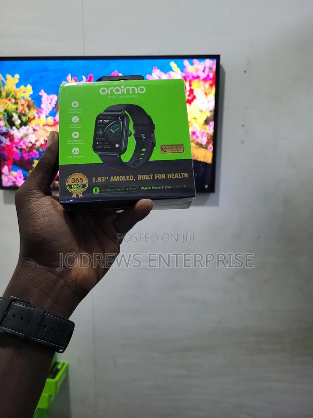 Oraimo Watch Nova 2 1.93" Amoled Full Touch Color Screen Smart Watch