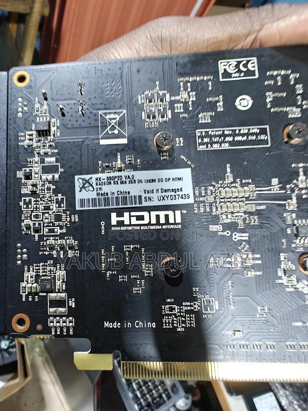 Non Plug Rx 550 2gig Dx12 Ddr2 photo 5