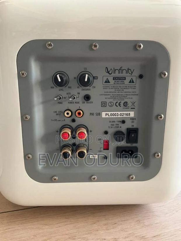 Powerful Infinity Active Subwoofer Compact Size Deep Warm Bass photo 6