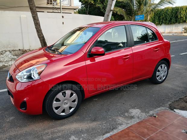 Nissan Micra 2016 Red photo 2