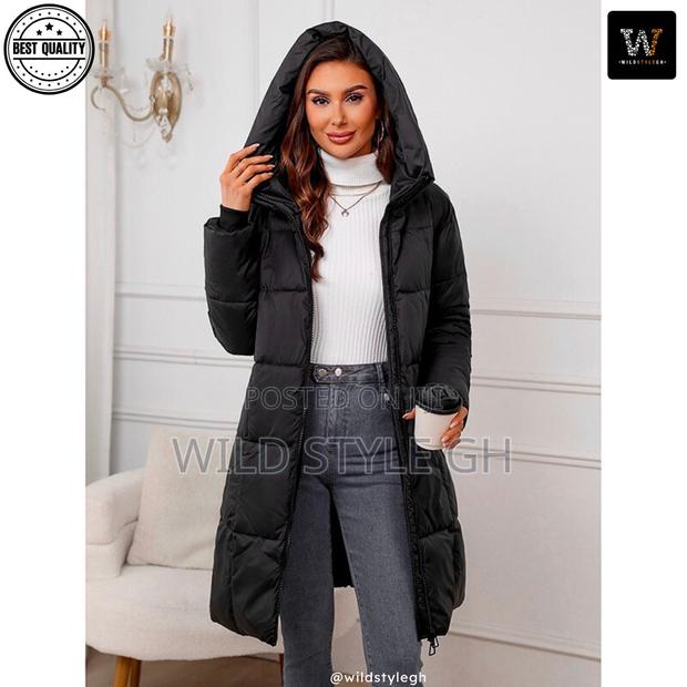 Long Women’S Warm Winter Puffer Jackets