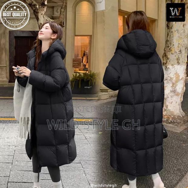 Long Women’S Warm Winter Puffer Jackets