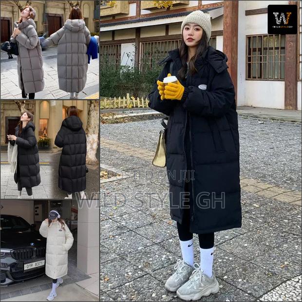 Long Women’S Warm Winter Puffer Jackets