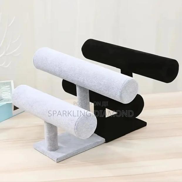 Velvet Jewelry Display Stand – 1 Tier photo 2