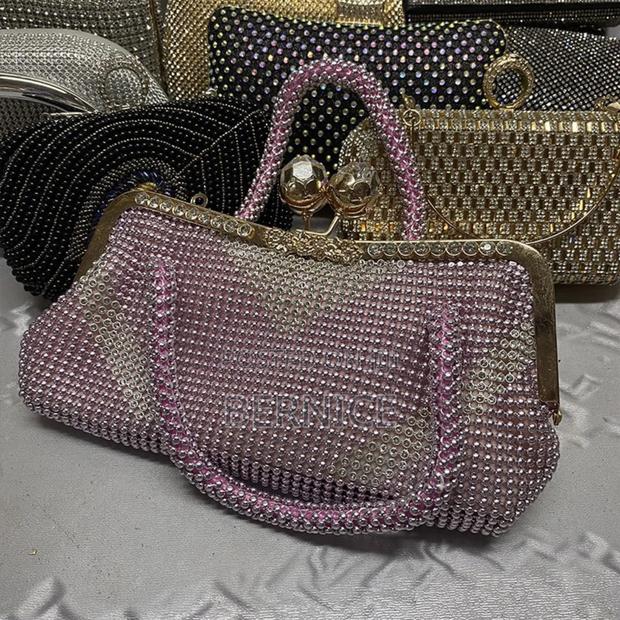 Luxury Beaded Clutch Bag