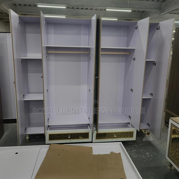 Bedroom Complete Set, Bedframe, Dresser, Wardrobe, 2bedside Nightstand