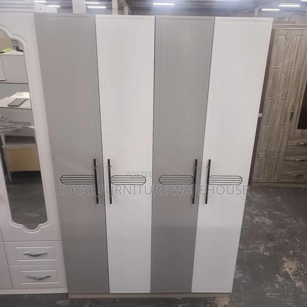 4 Feet Wooden Wardrobe