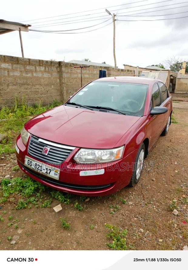 Saturn Ion 2006 Red