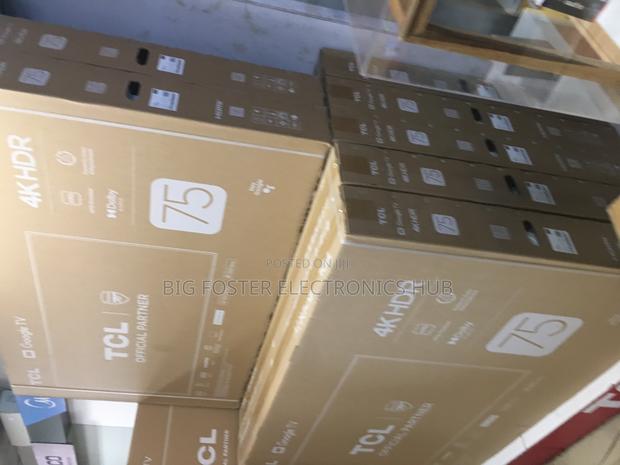 Gigantic, TCL 75 P6k Model .Smart Android _Hdr Google Tv photo 2
