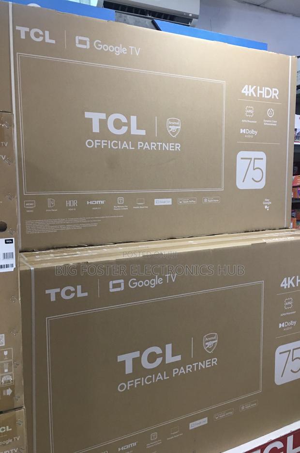 New Arrivals, TCL 75 Smart Android _Hdr Google Tv photo 2