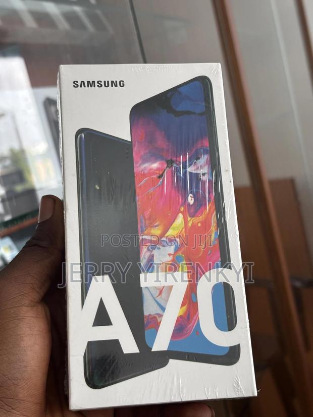 New Samsung Galaxy A70 128 GB Black