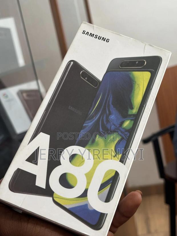 New Samsung Galaxy A80 128 GB Black photo 3