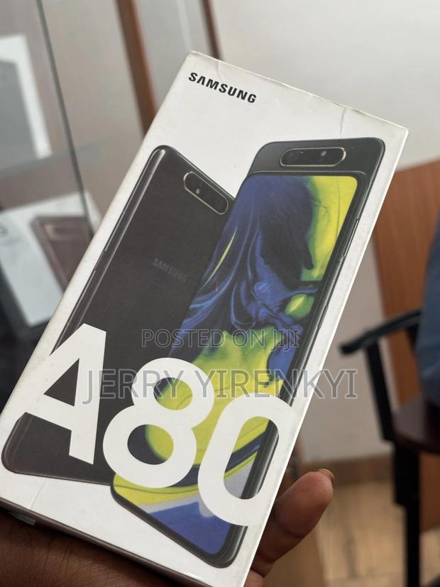 New Samsung Galaxy A80 128 GB Black photo 2