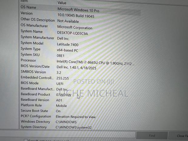 Laptop Dell Latitude 7400 16GB Intel Core I7 SSD 1T photo 4